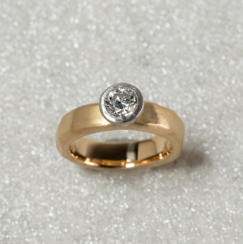 N°14 K18arm luxe combination ring